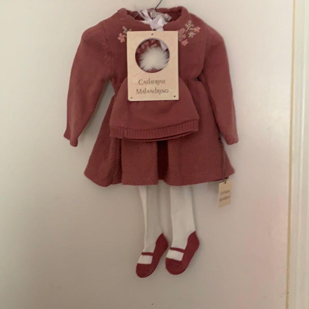 Catherine Malandrino Knit Dress Set